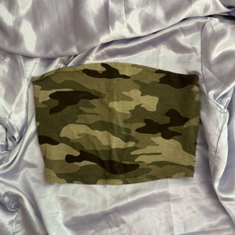 Garage Camo Tube Top